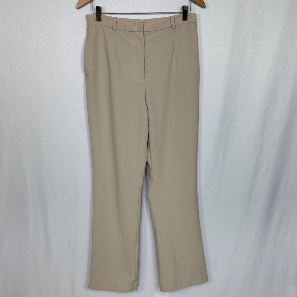 Alfani Women’s Straight Leg Pants Size 10 Cream‎
